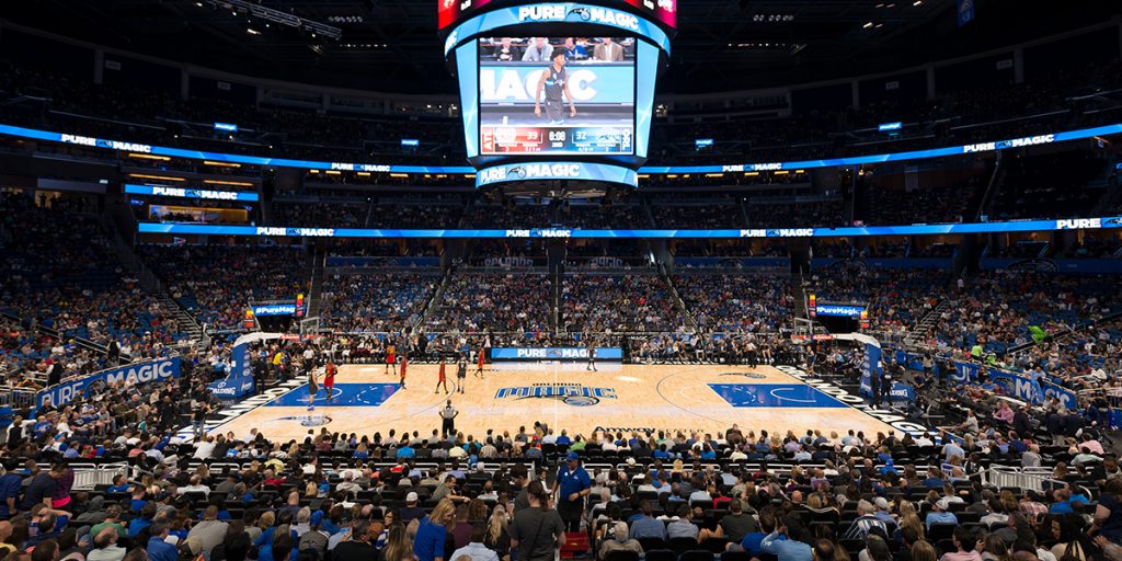 NBA! Orlando Magic e sua casa: Amway Center