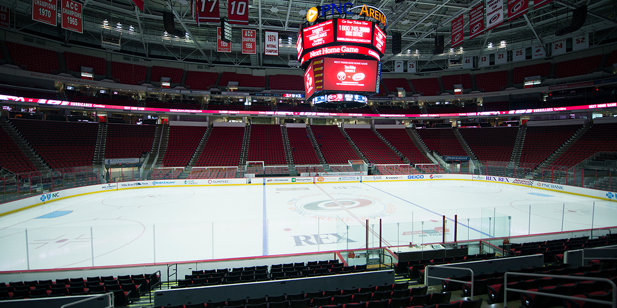 nhl hurricanes arena