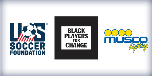 Partnership between Black Players for Change, Musco Lighting, and U.S. Soccer Foundation