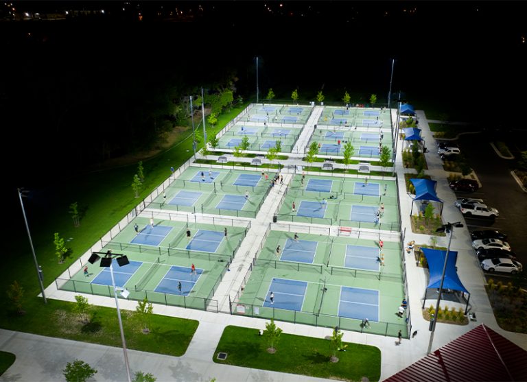 Spanish Fork Sports Park Pickleball Courts Musco