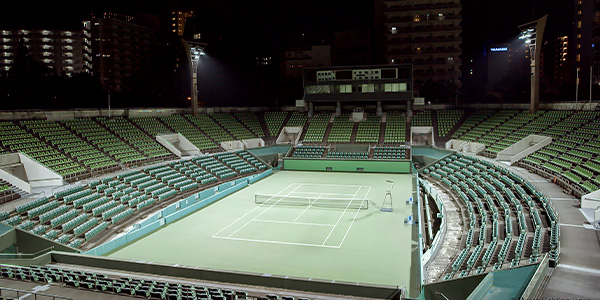 Utsubo Tennis Center project showcase