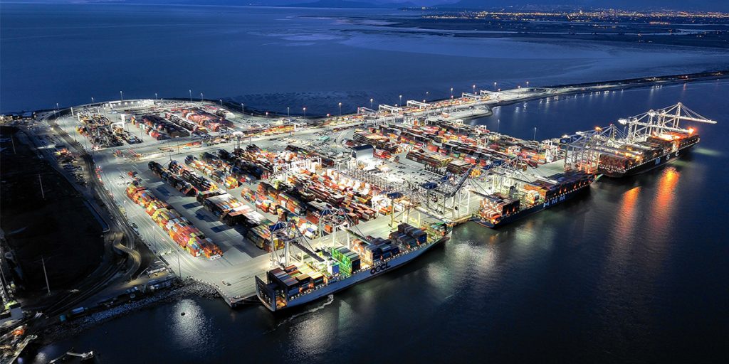 GCT Deltaport reduces energy use and glare with LED port lighting retrofit from Musco