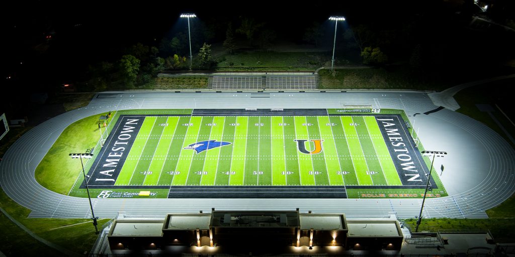 University of shop jamestown football