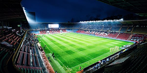 LED stadium upgrade enhances fan experience at Pohang Steel Yard.